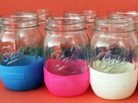 Brit + Co Balloon Decorated Jars